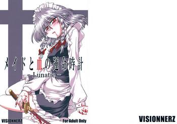 sc41 visionnerz miyamoto ryuuichi maid to chi no unmei tokei lunatic maid and the bloody clock of fate lunatic touhou project english cgrascal cover